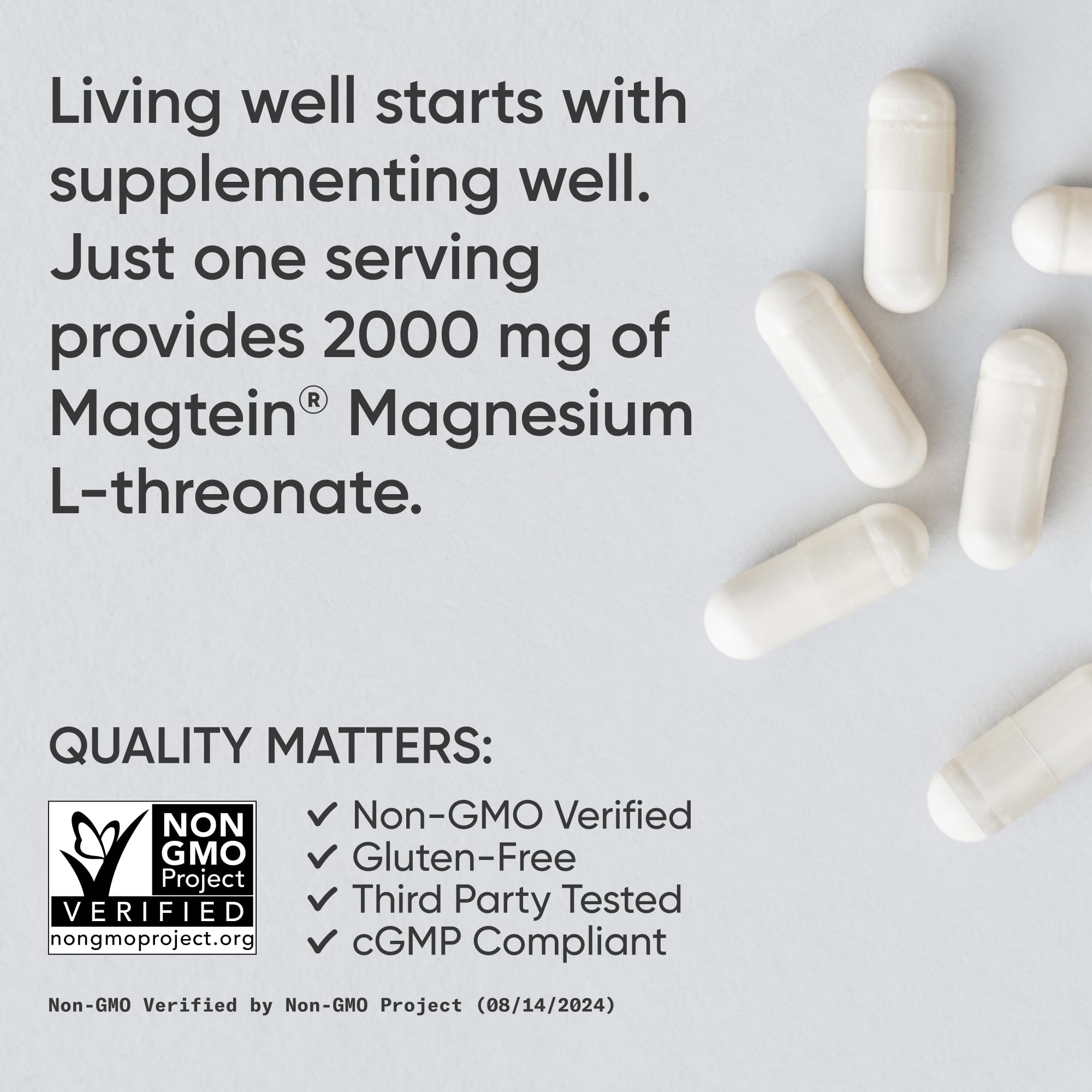 Authentic USA imported premium cognitive health supplement bottle on a clean background