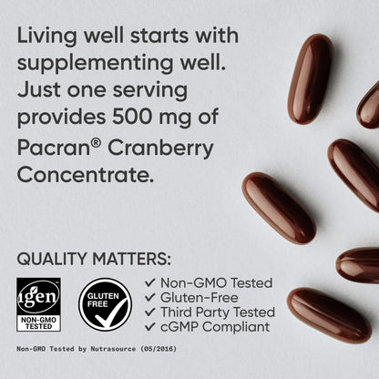 Sports Research Cranberry Fruit Complex softgel texture