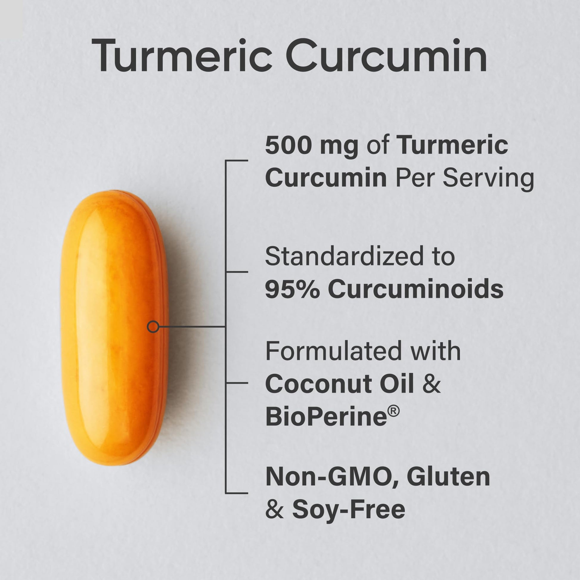 Sports Research Turmeric Curcumin supplement bottle label