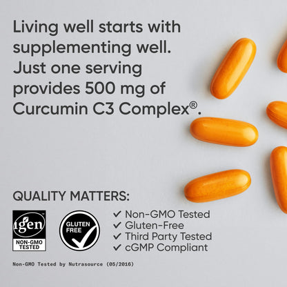 Close up of Sports Research turmeric liquid softgels
