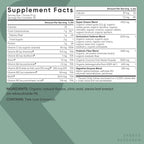 Sports Research Organic Greens powder packaging lifestyle shot with refreshing water