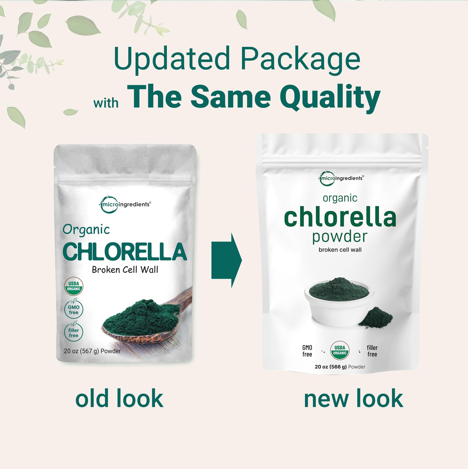 Organic raw superfood supplement powder texture close up