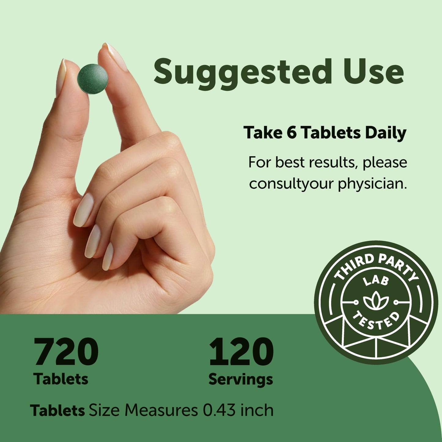Back label of Micro Ingredients organic superfood supplement