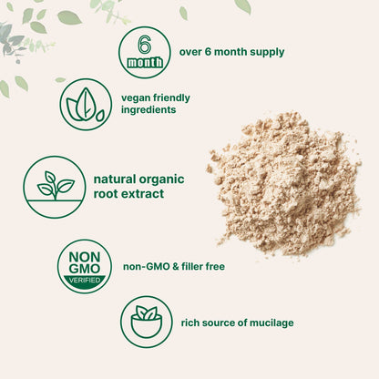 Authentic USA imported marshmallow root powder supplement