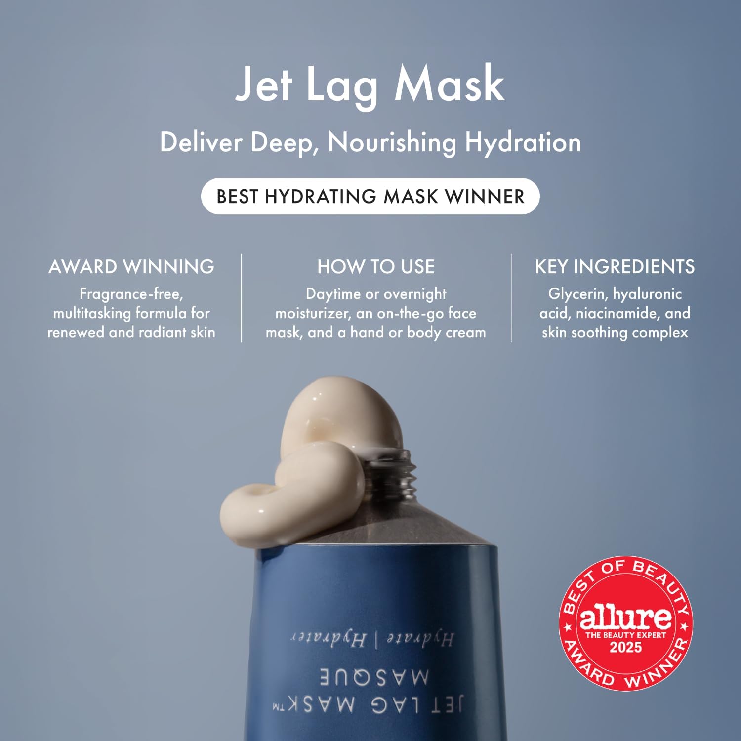 Summer Fridays Jet Lag Mask travel size packaging