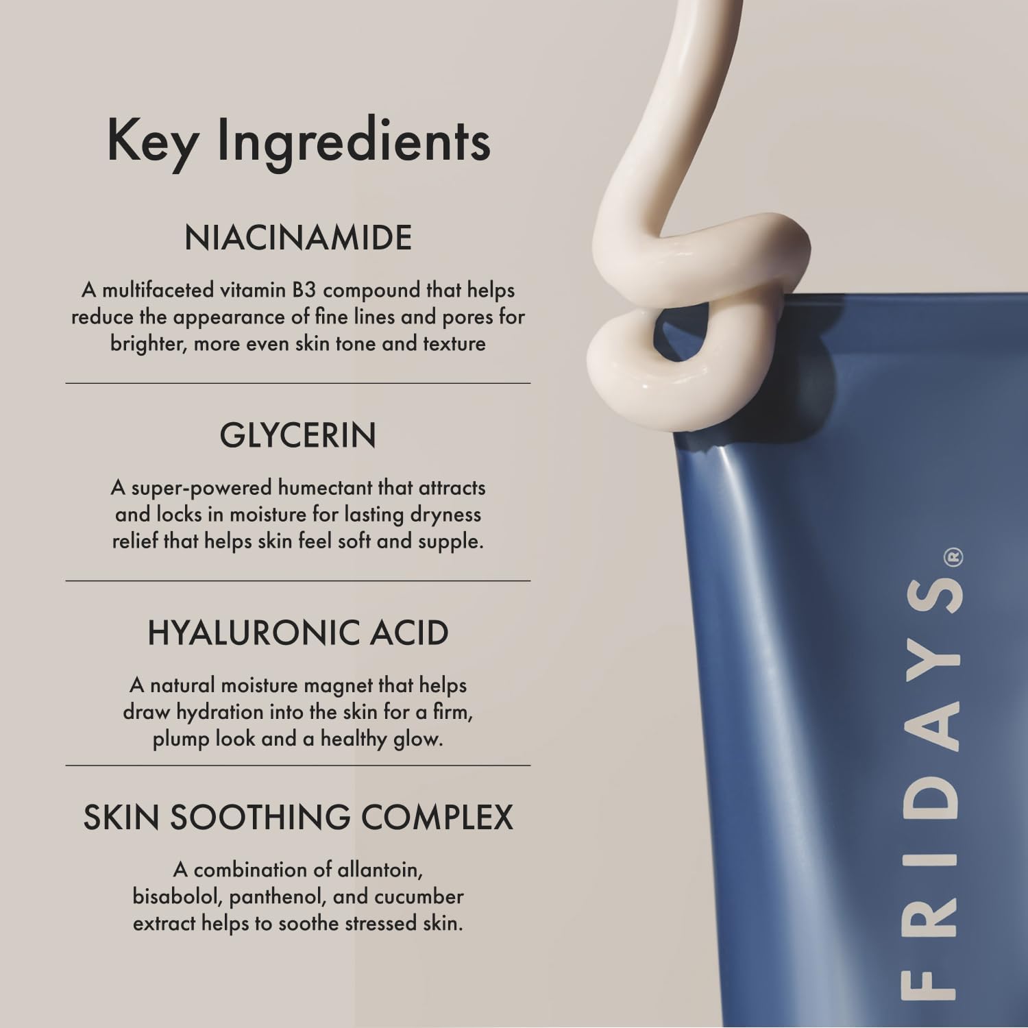 Summer Fridays Jet Lag Mask being applied to skin