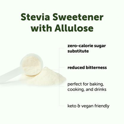 Keto-friendly sugar alternative in four pounds value size container for low carb baking