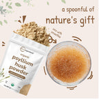 Micro Ingredients organic psyllium husk powder dietary facts label