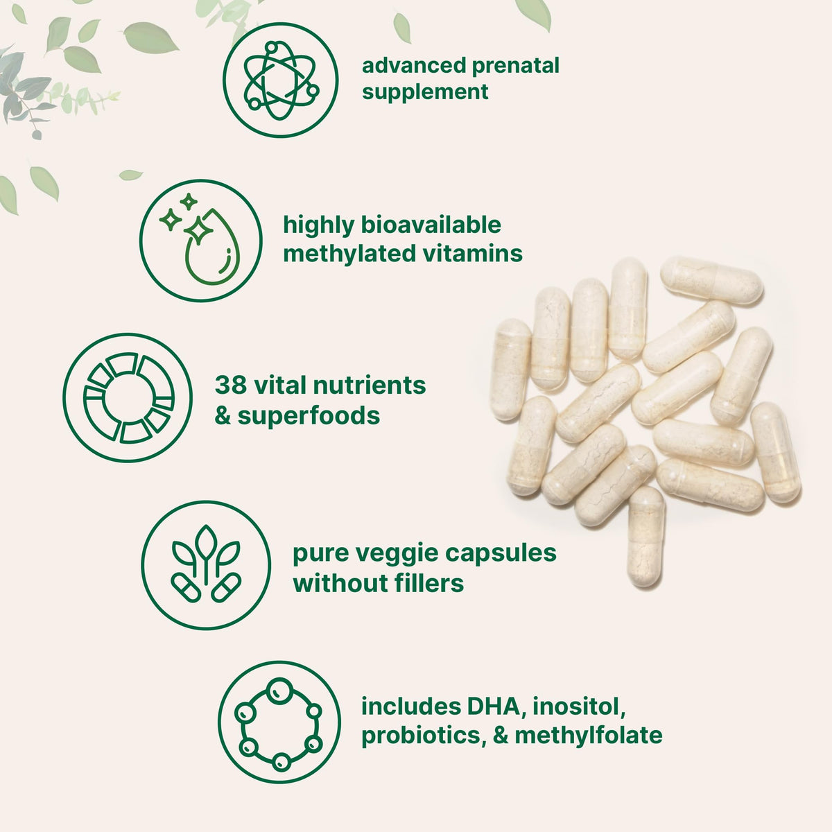 Micro Ingredients 38 in 1 prenatal supplement ingredients list