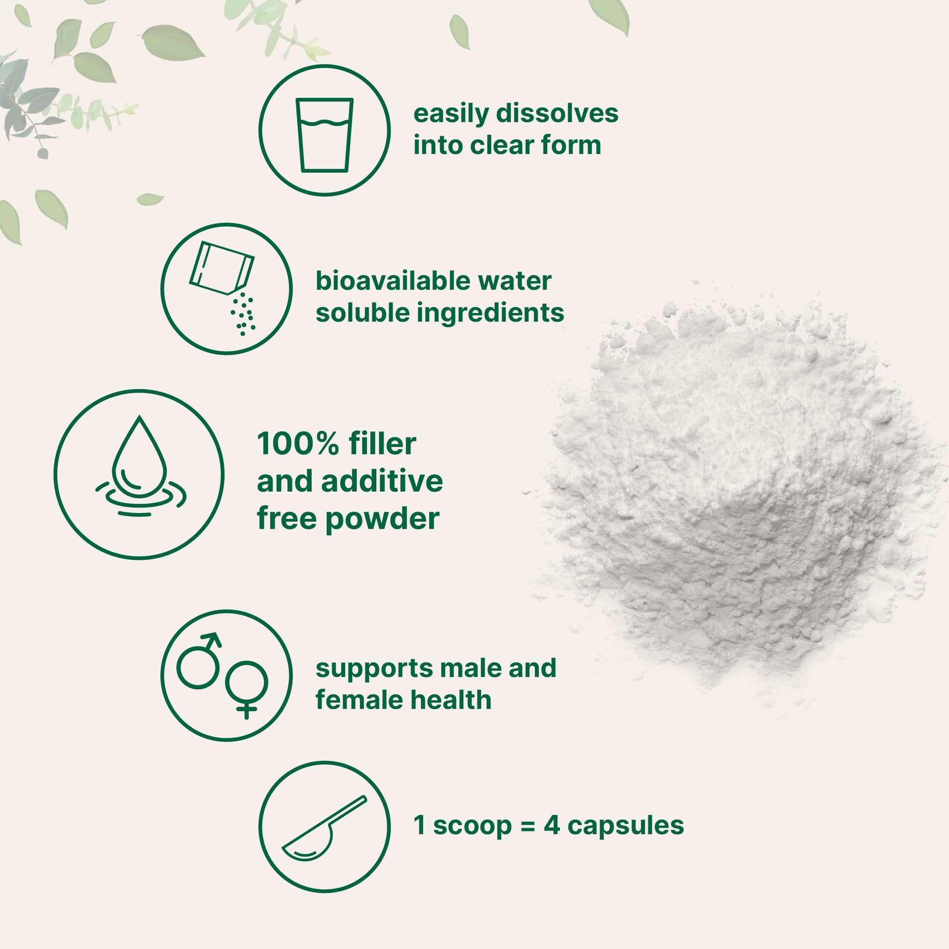 Micro Ingredients Pure D-Mannose Powder Unflavored Vegan Formula