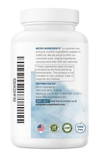 Micro Ingredients supplement bottle lifestyle and product presentation
