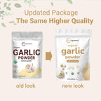 Micro Ingredients raw Allium Sativum garlic powder texture