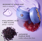 Tatcha The Dewy Skin Cream side profile and label