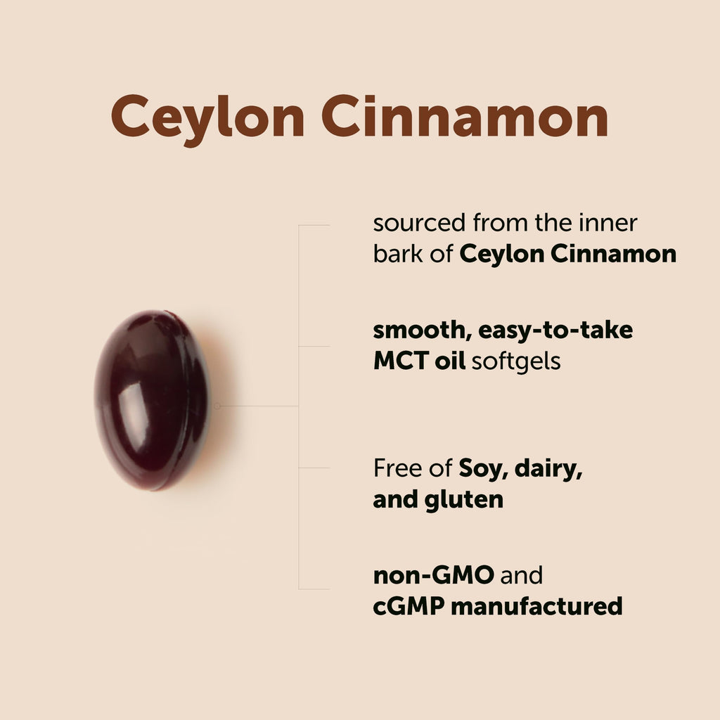 Close up of Micro Ingredients Ceylon Cinnamon supplement softgel texture