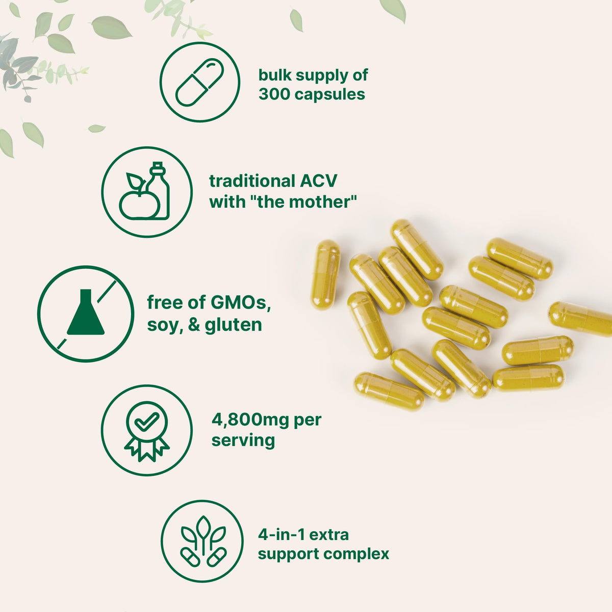 Authentic imported USA dietary supplement bottle for digestion and metabolism support.