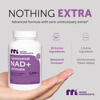 Micro Ingredients Liposomal NAD Plus dietary supplement cap and seal