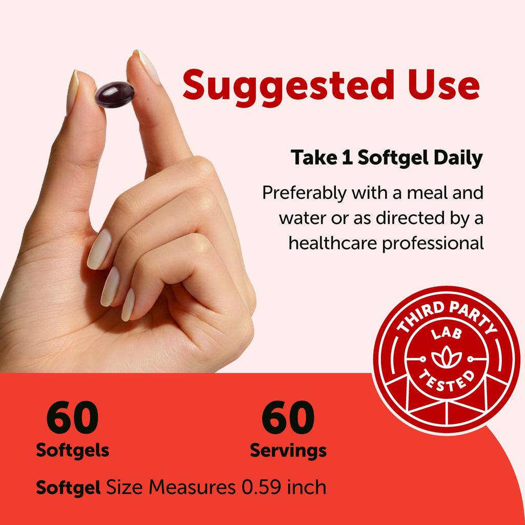 Micro Ingredients Astaxanthin 12mg package side view