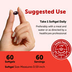 Micro Ingredients Astaxanthin 12mg package side view