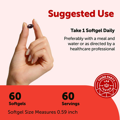 Non GMO gluten free astaxanthin softgels pouch for skin and eye health