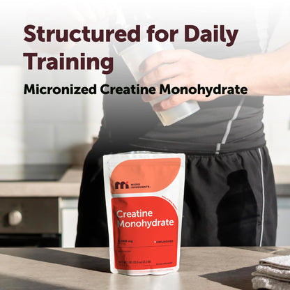 Micro Ingredients creatine monohydrate serving size information