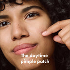 Hero Cosmetics Mighty Patch Invisible Daytime Patches sheet showing multiple translucent sticker sizes