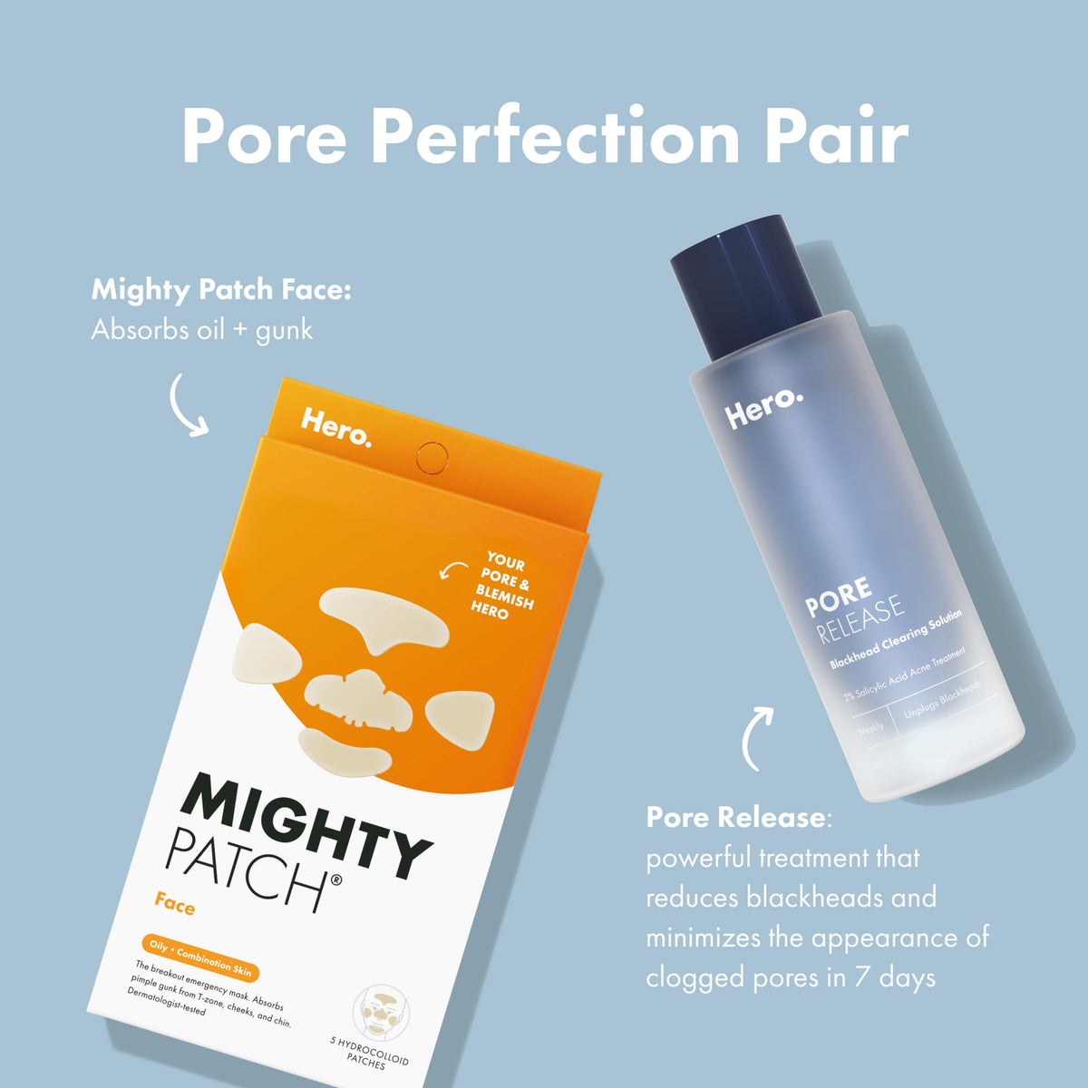 Hero Cosmetics Mighty Patch Face back of packaging with instructions