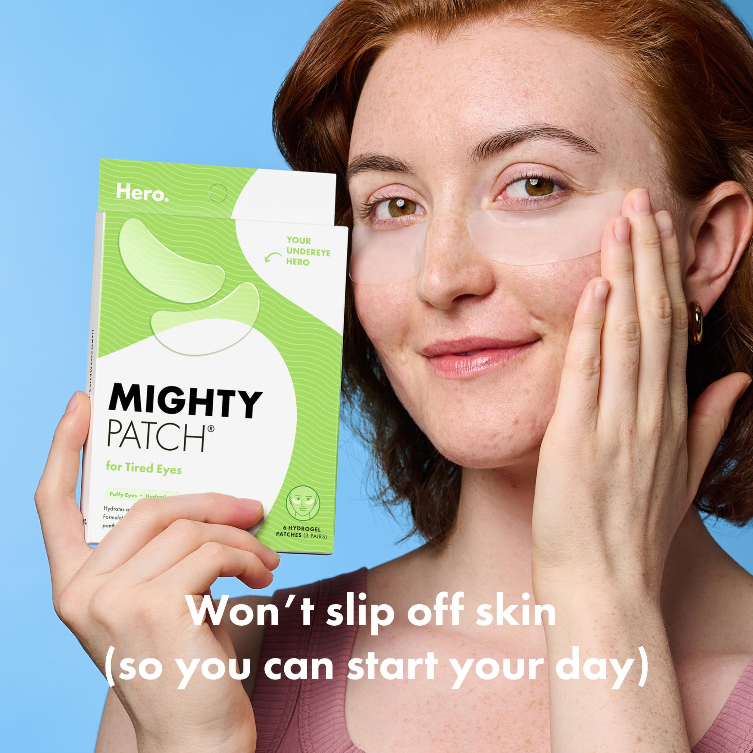 Mighty Patch for Tired Eyes box containing six hydrogel patches