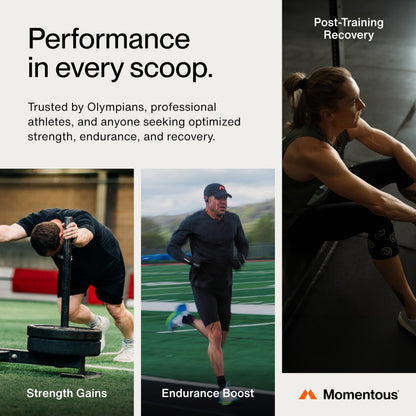 Momentous Creatine Monohydrate NSF Certified for Sport seal