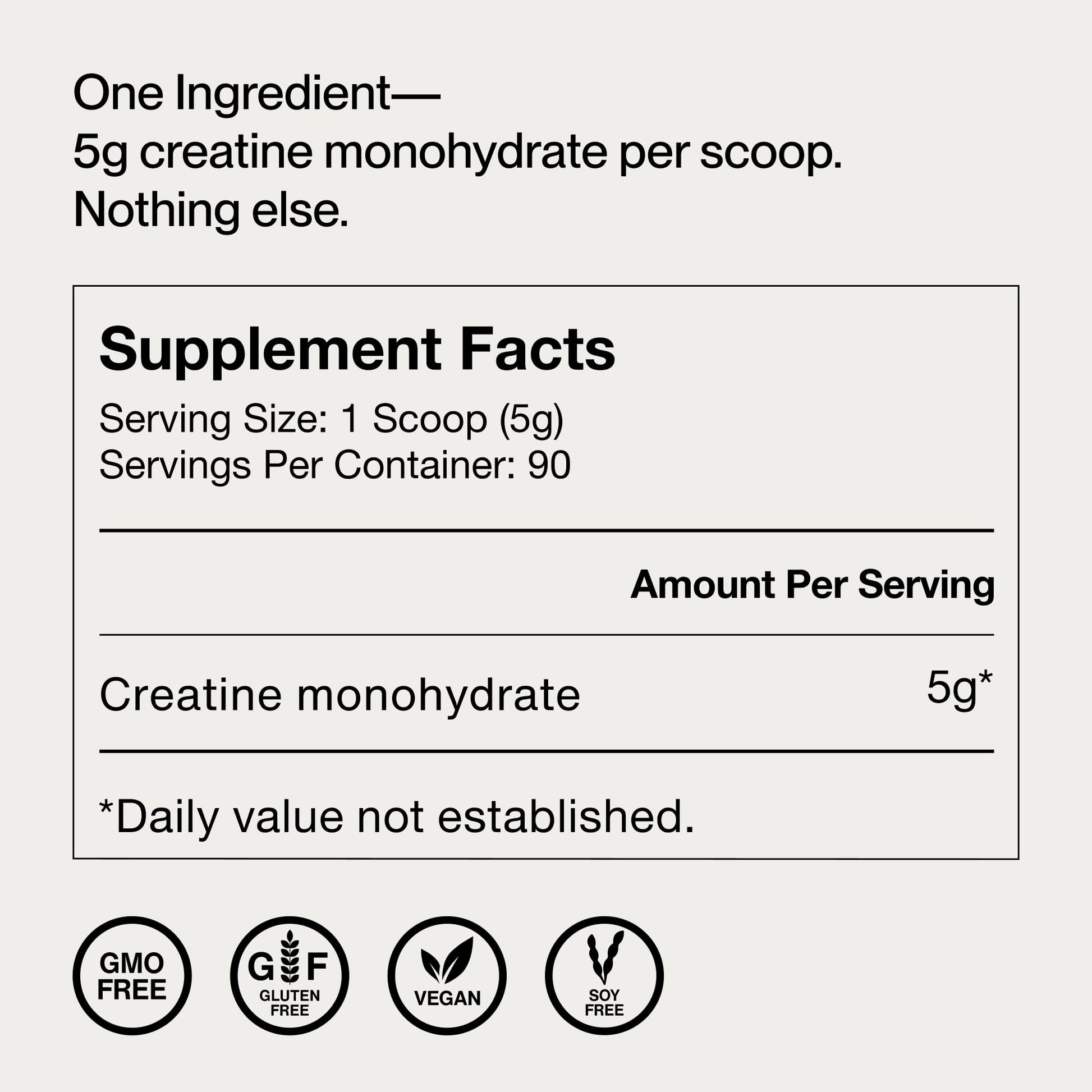 Momentous Creatine Monohydrate premium imported fitness supplement