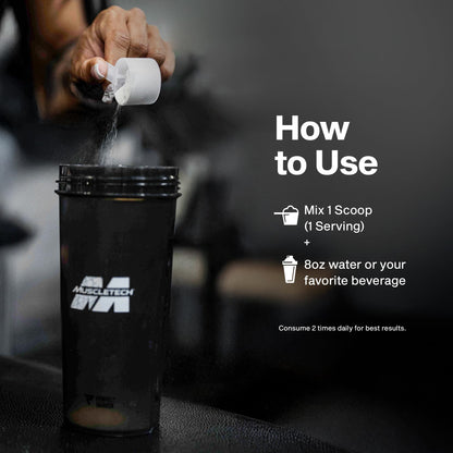 Authentic USA-imported MuscleTech supplement branding