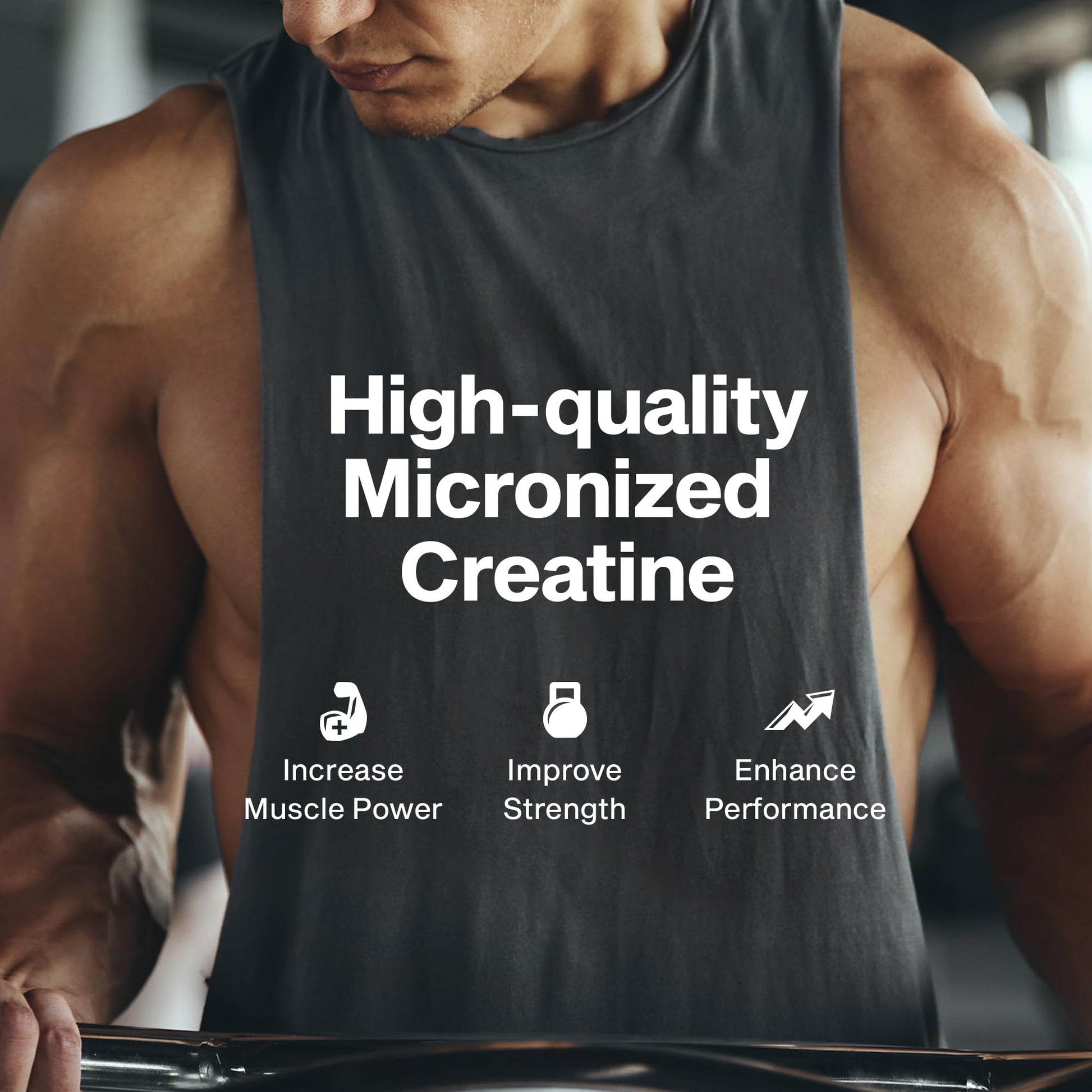 Athlete using MuscleTech Platinum Creatine supplement