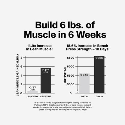 MuscleTech 400 grams creatine tub side angle