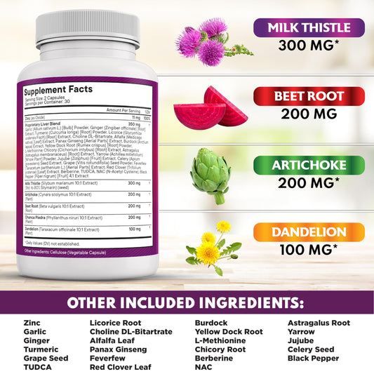 New Age Advanced Liver Cleanse formula label showing key dietary ingredients.