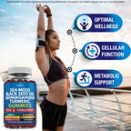 New Age Sea Moss Gummies nutritional facts and supplement facts label