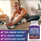 Vegan non-GMO soy-free labels on the NEW AGE wellness product packaging