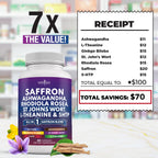 Clean conscious ingredients inside the NEW AGE 120 count capsule bottle