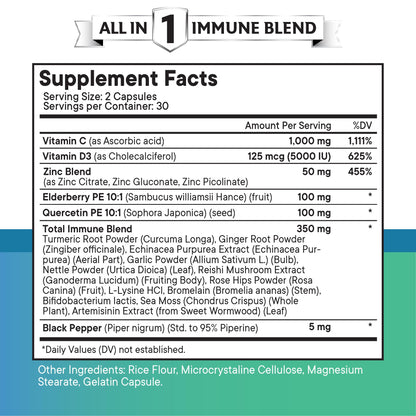 New Age Quercetin 120 capsules dietary supplement for respiratory health wellness