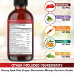 USA imported berberine and moringa drops packaging detailing directions for use