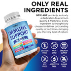 New Age 8 in 1 immune support capsules packaging