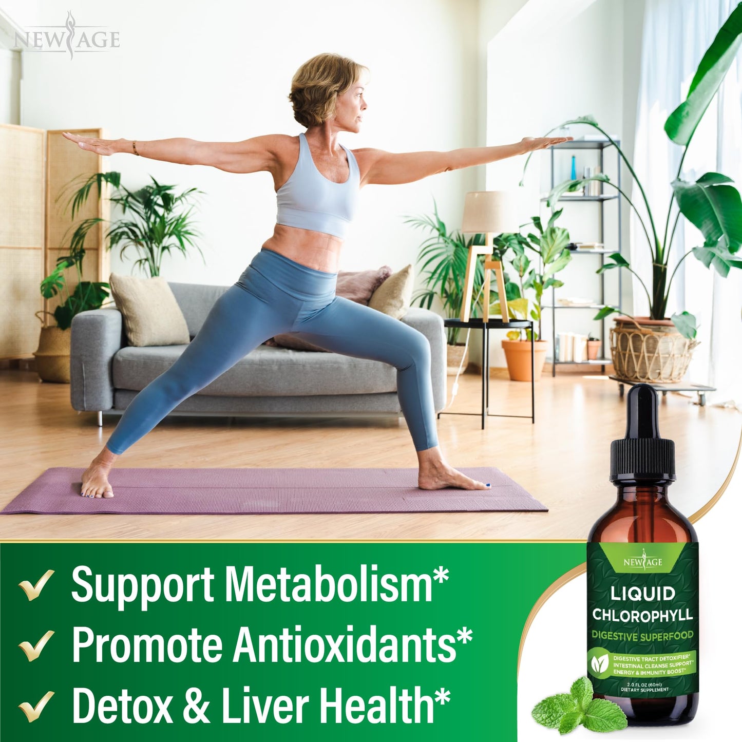 The two bottle bundle of New Age immunity and energy booster supplements displayed against a clean background.