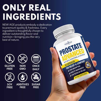 Premium dietary supplement for reducing frequent nighttime bathroom trips.