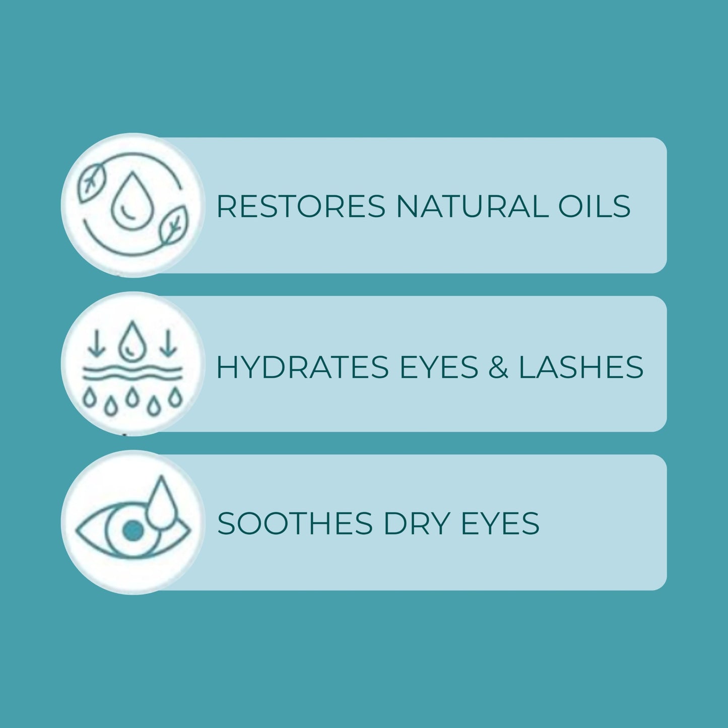 Noveha eyelid cleansing wipes individual packet design