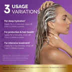 Nutraharmony USA imported moisturizing hair pack for healthy shine and softness