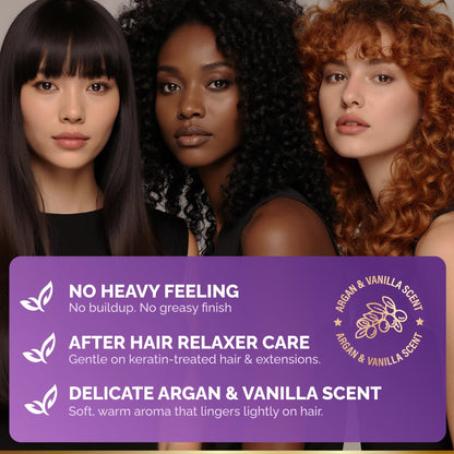 Nutraharmony sulfate free and paraben free hair mask for damaged hair recovery
