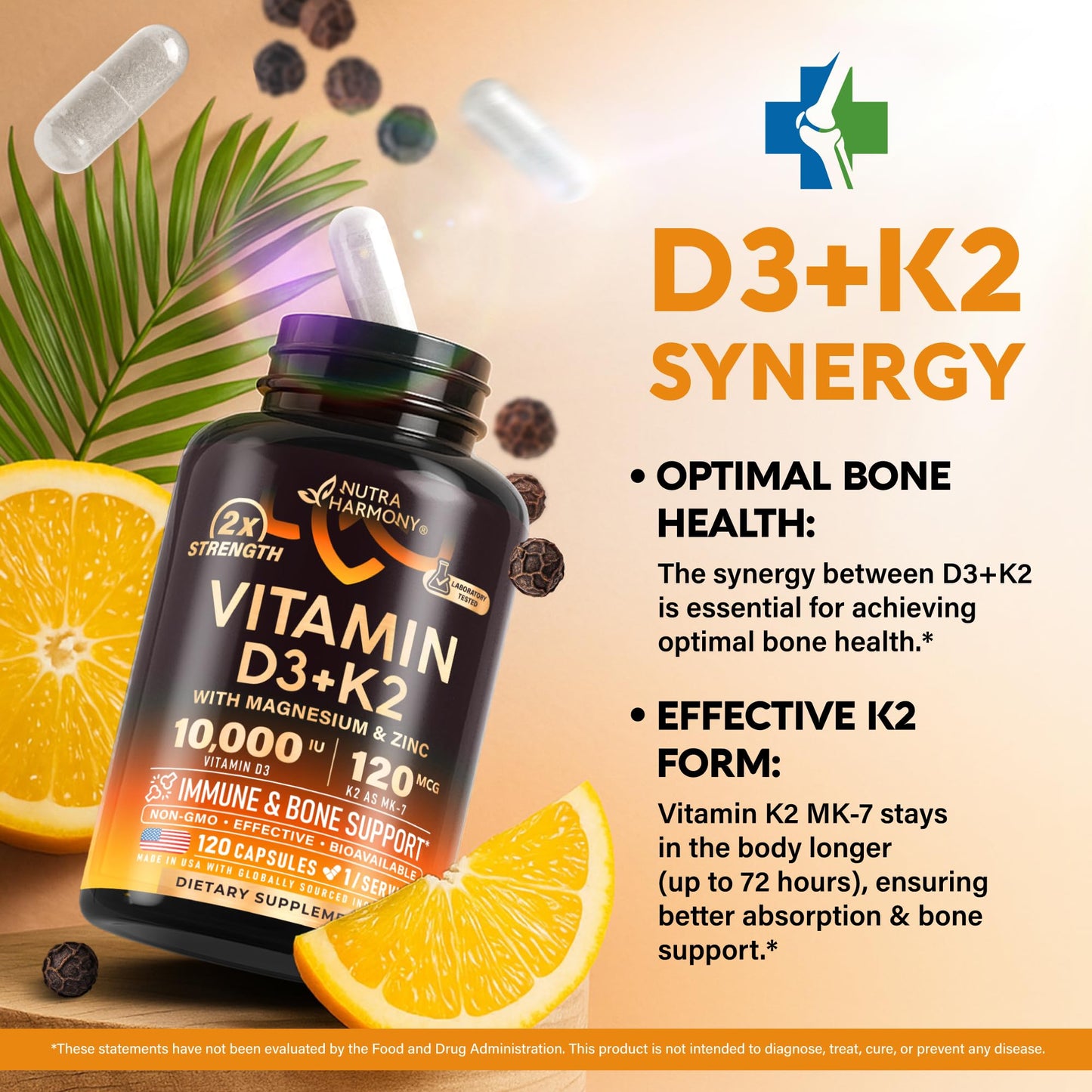 Nutraharmony high potency vitamin supplement ingredients list