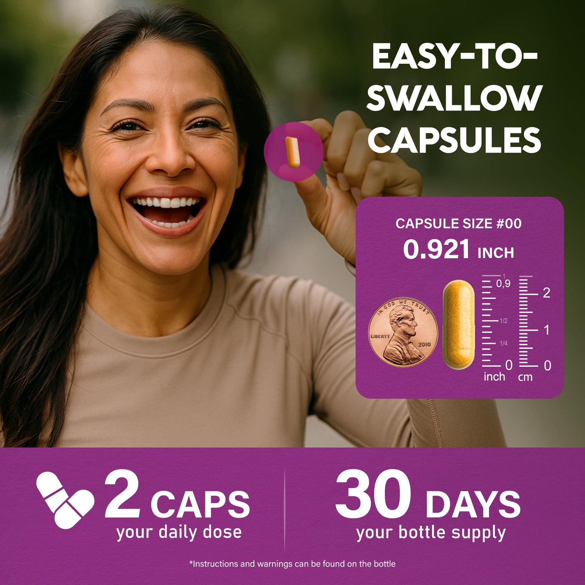 NUTRAHARMONY non-GMO and gluten-free product safety seals on packaging