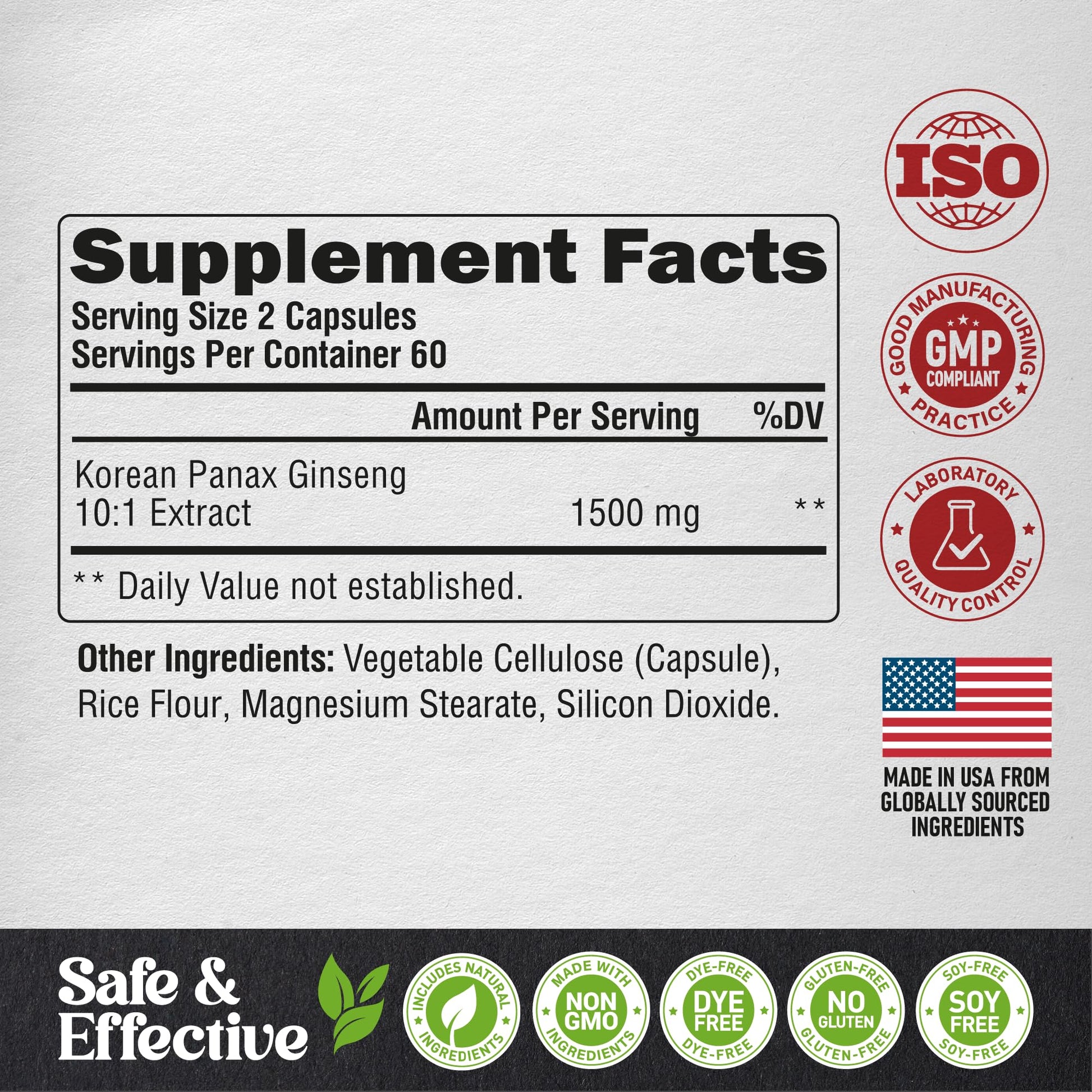 NutraHarmony energy and vitality supplement bottle