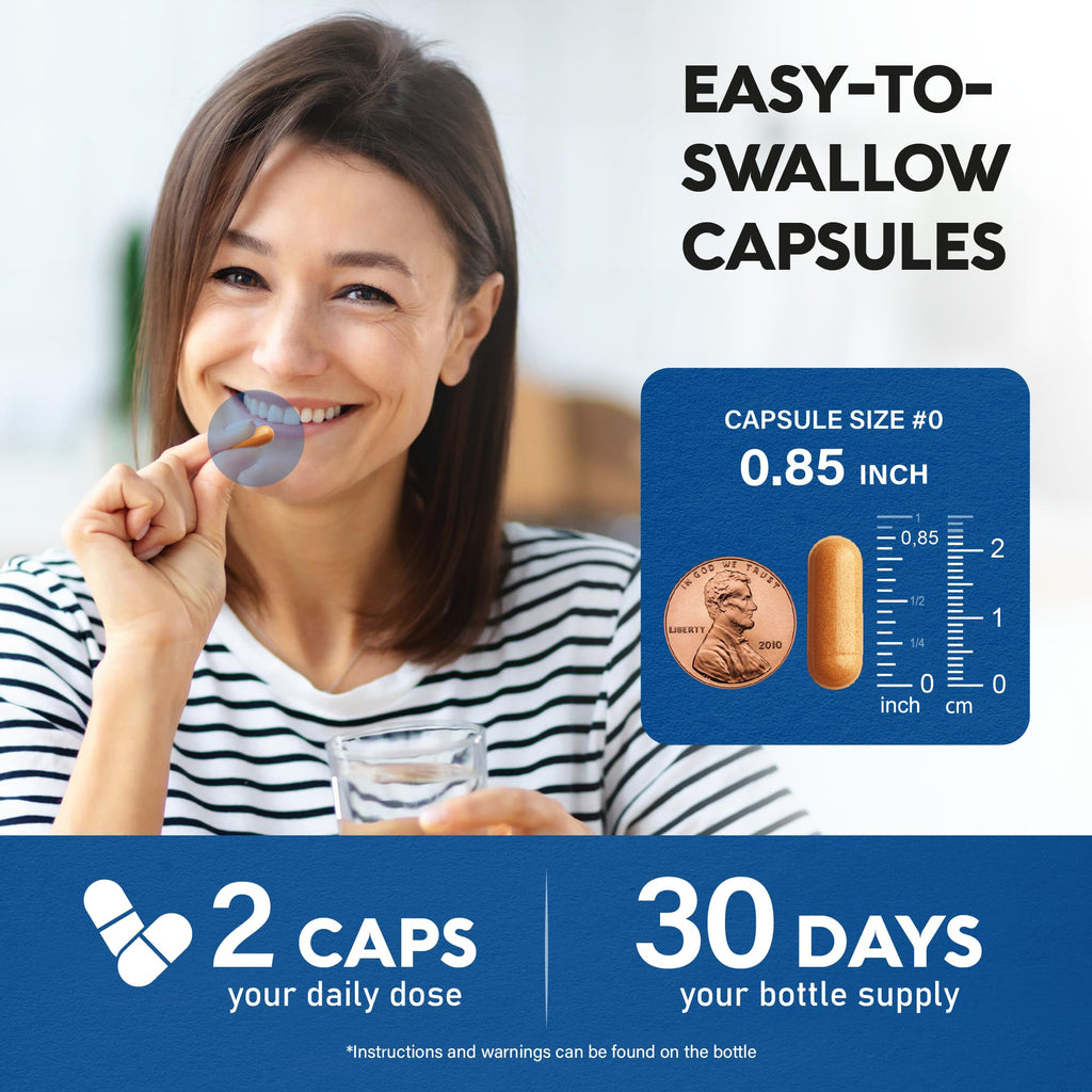 Nutraharmony eye vitamins capsule size and form