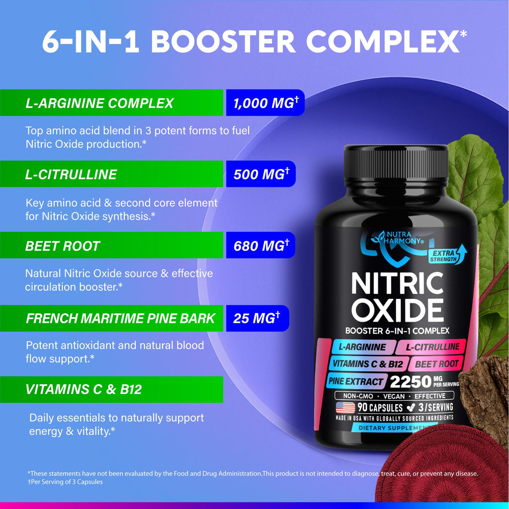 NutraHarmony wellness product packaging and branding view