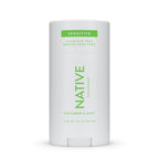 Aluminum free natural deodorant stick for sensitive underarms with premium packaging.